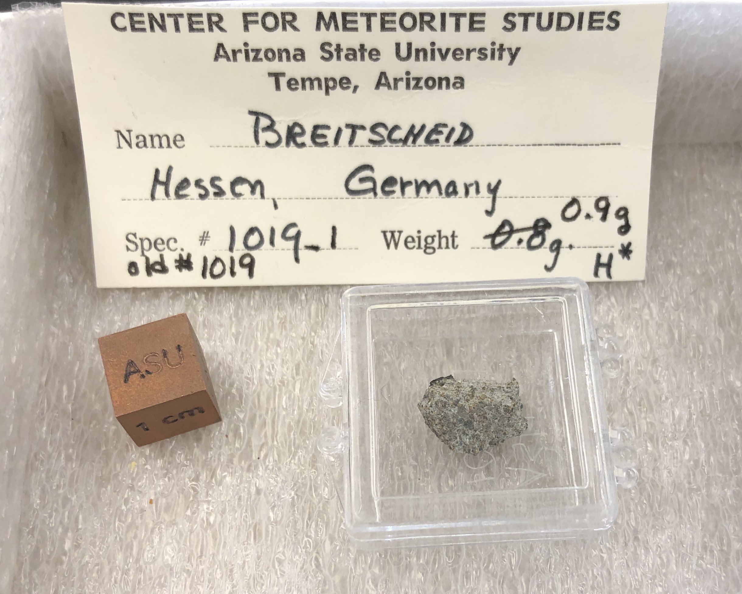 Breitscheid meteorite