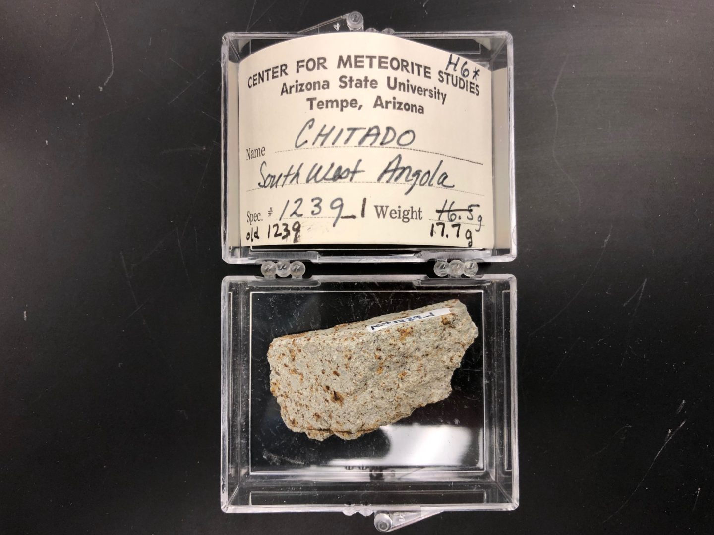 Chitado meteorite