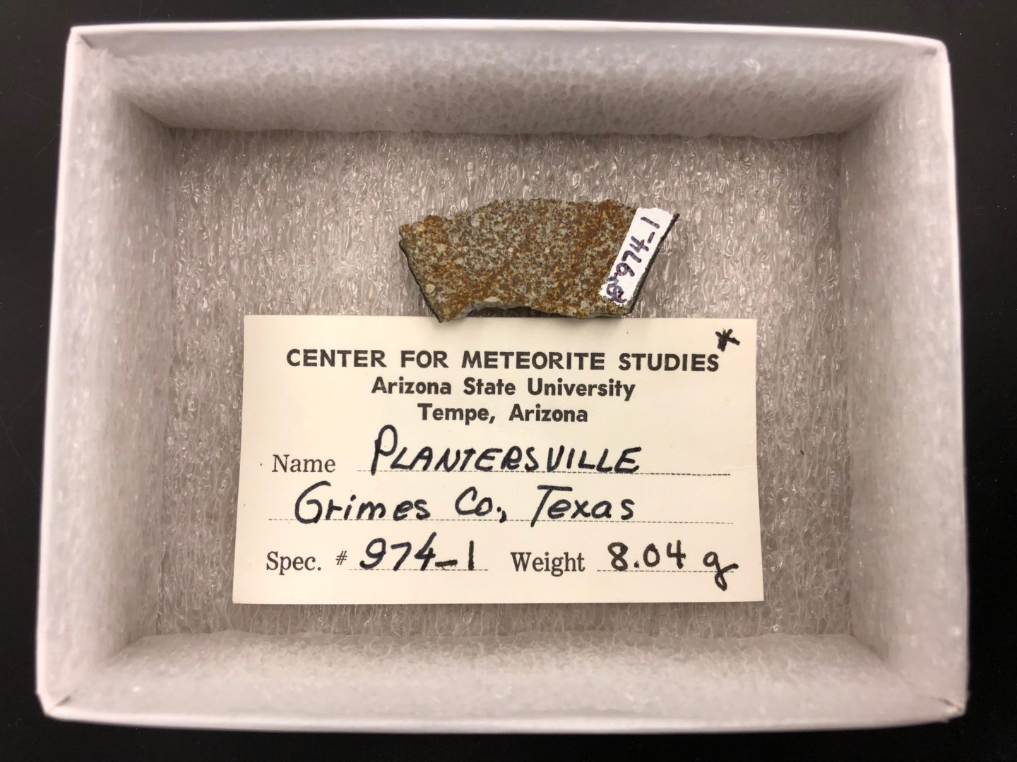 Plantersville meteorite