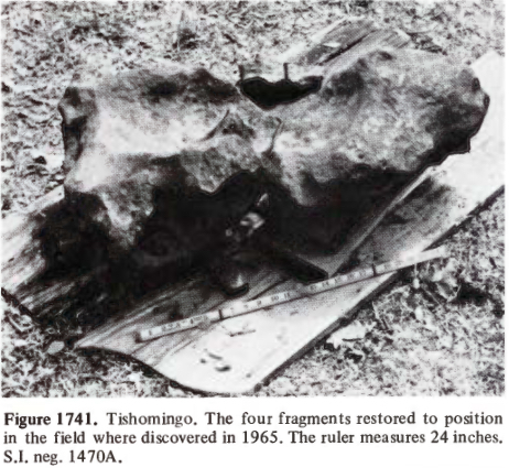 Tishomingo meteorite