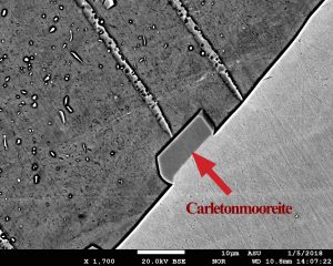 BSE image carletonmooreite