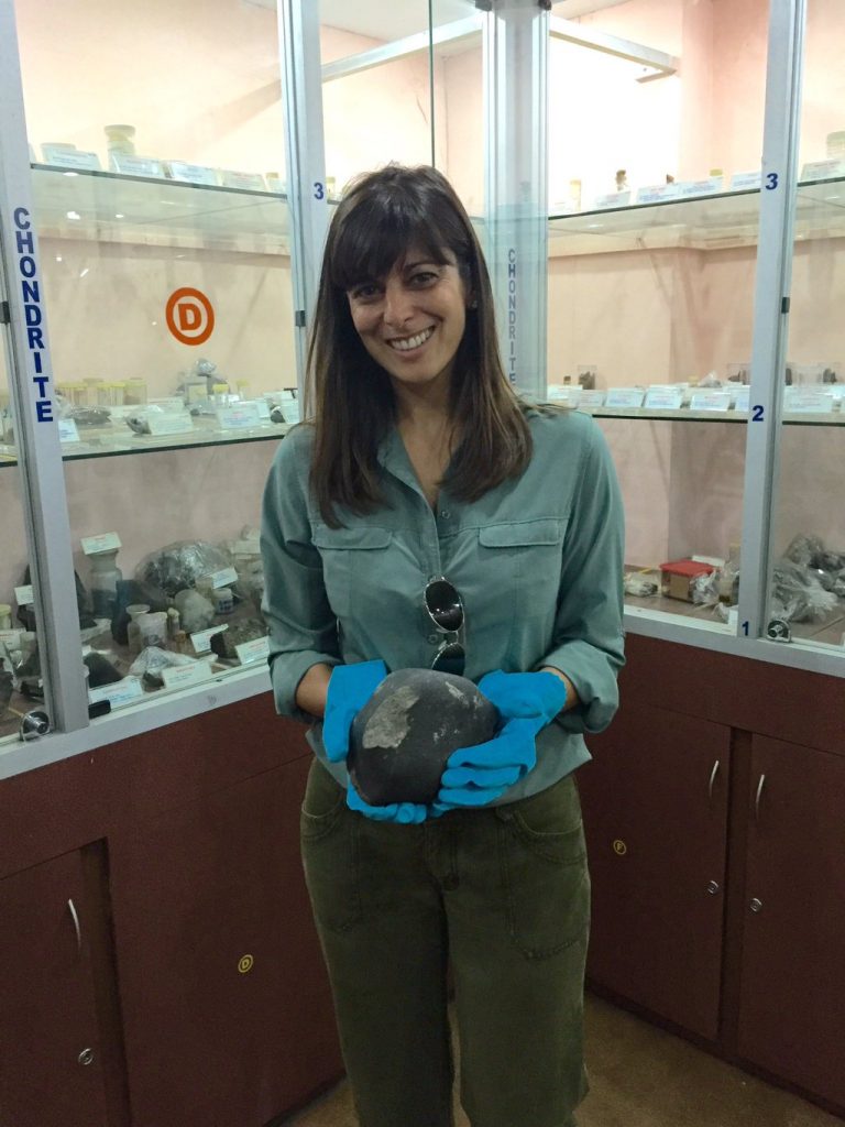 Shergotty meteorite at Geological Survey of India, Kolkata.