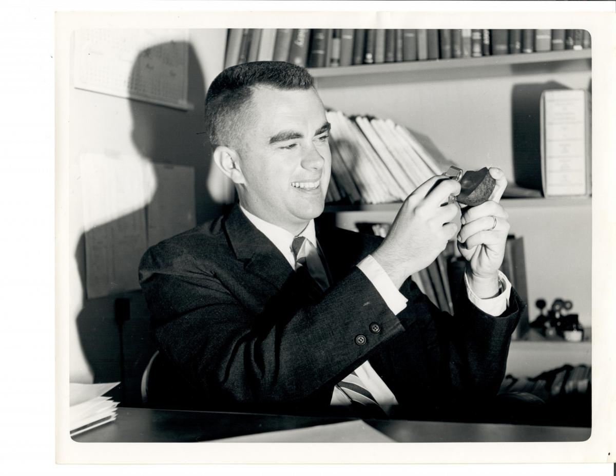 CBMoore Office Meteorite 1962